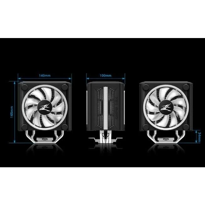 Zalman CNPS16X Juodas 120mm ARGB x2