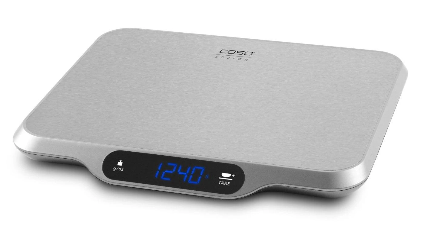 Caso | Virtuvinės svarstyklės | L 15 | Maximum weight (capacity) 15 kg | Graduation 1 g | Ekranas type LCD Ekranas | Nerūdijantis plienas