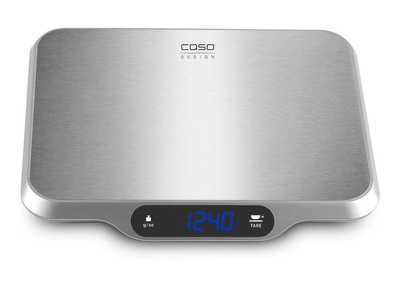 Caso | Virtuvinės svarstyklės | L 15 | Maximum weight (capacity) 15 kg | Graduation 1 g | Ekranas type LCD Ekranas | Nerūdijantis plienas