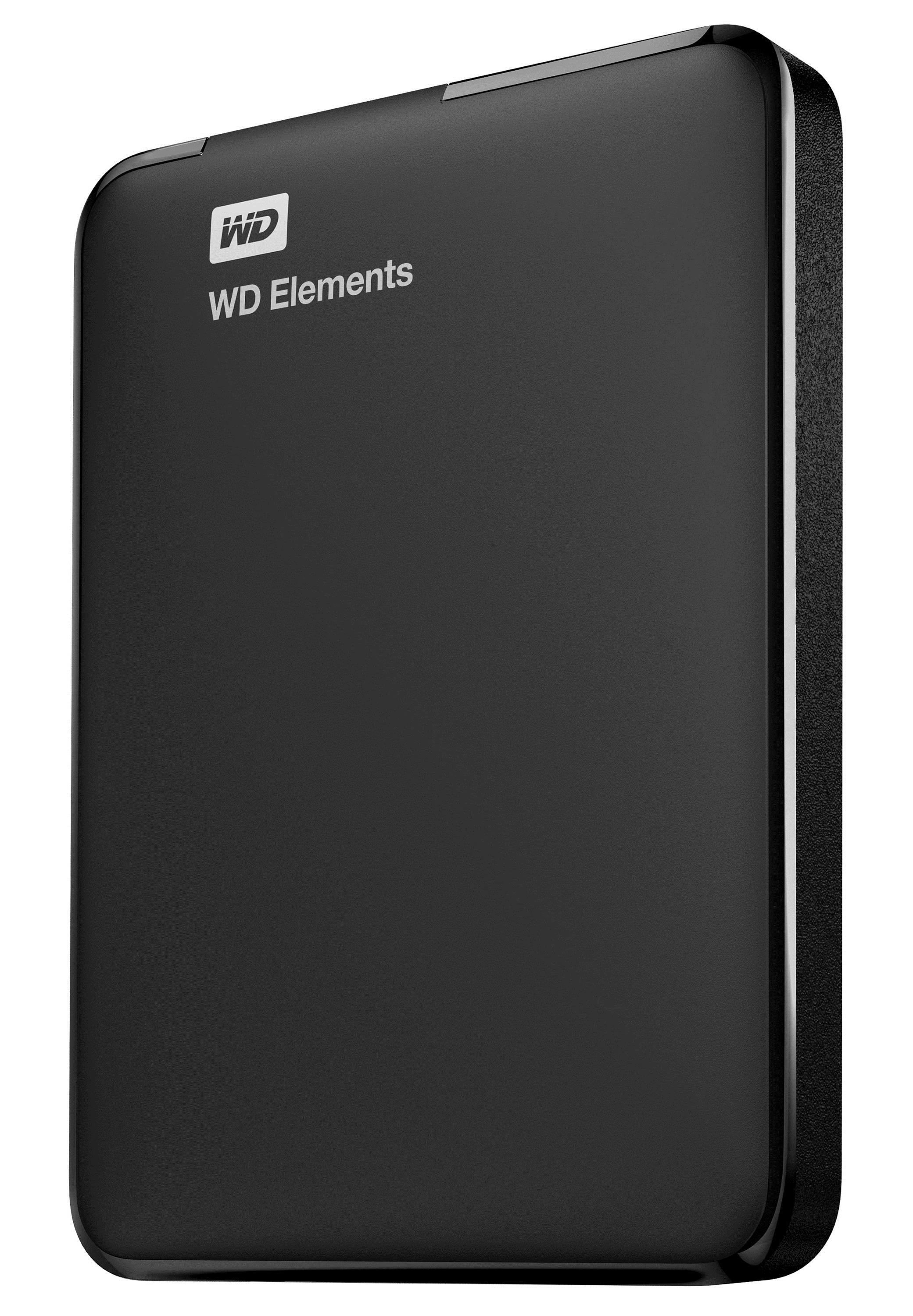 Išorinis kietasis diskas Western Digital Elements HDD 1TB USB3, Juodas