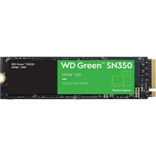 Western Digital WD Žalias SN350 NVMe SSD 2TB M.2 2280 PCIe Gen3 8Gb/s