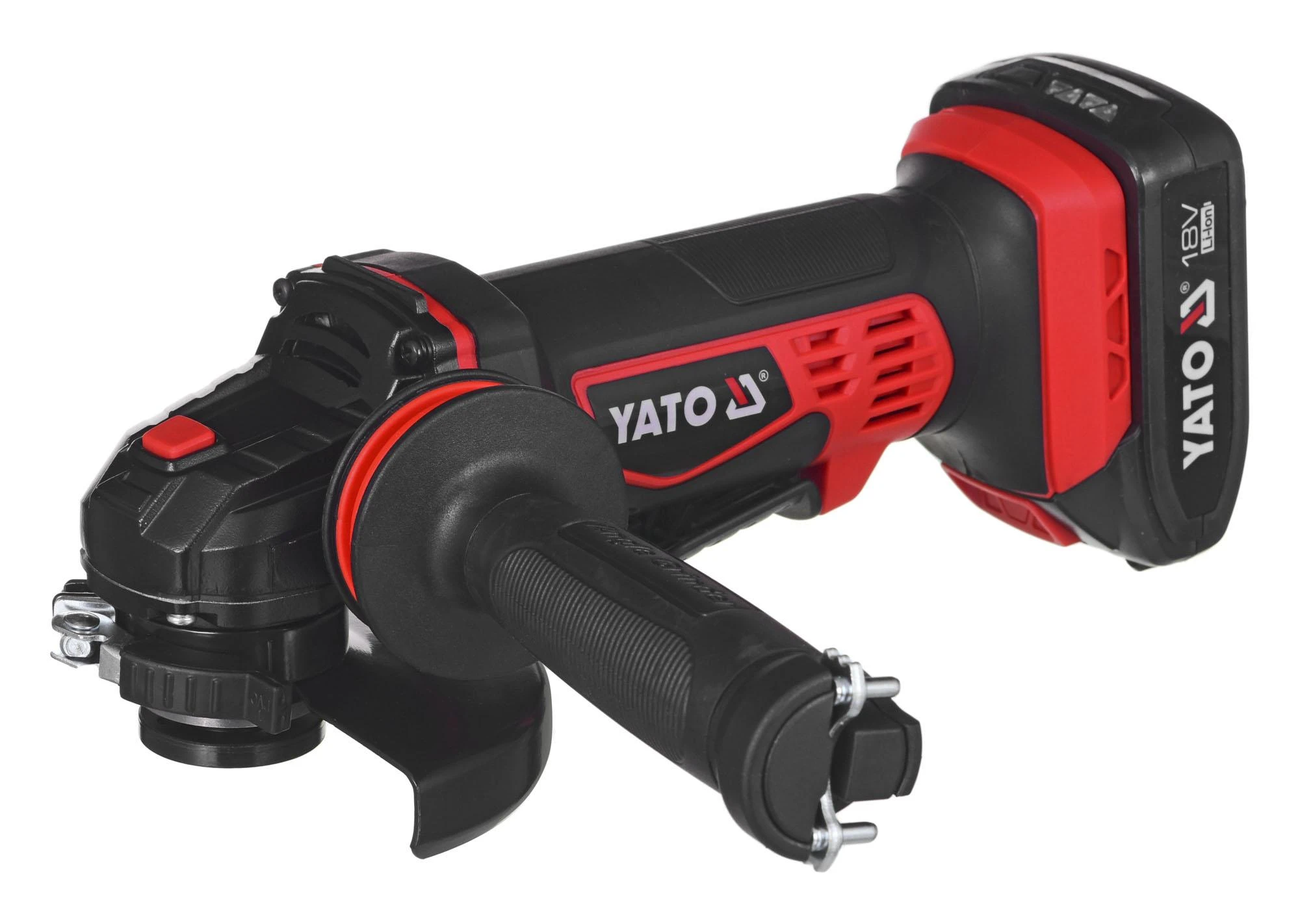 Yato kampinis šlifuoklis YT-82826 125mm, 1x2Ah