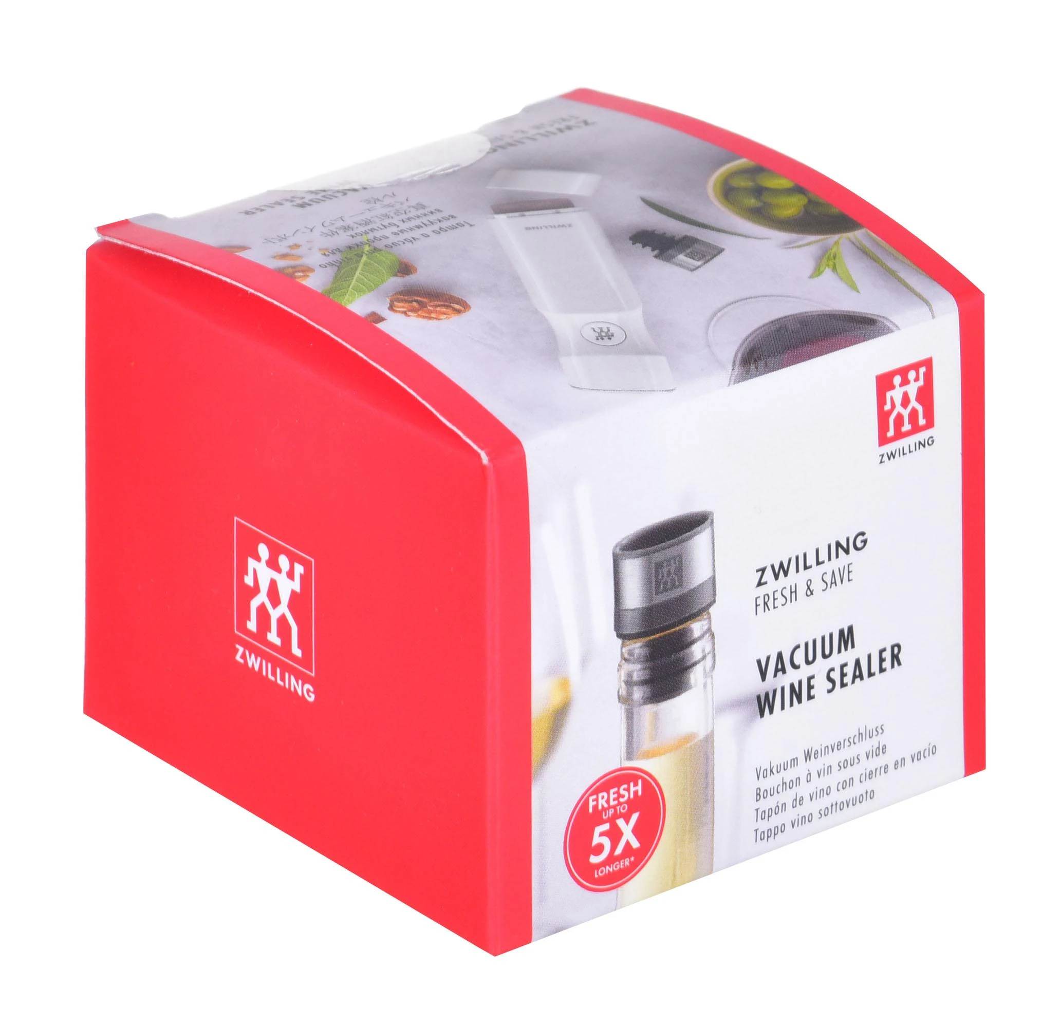 Vakuuminiai Kamščiai - Zwilling 3 Cm Plastikinė, Silikoninė, Nerūdijančio Plieno