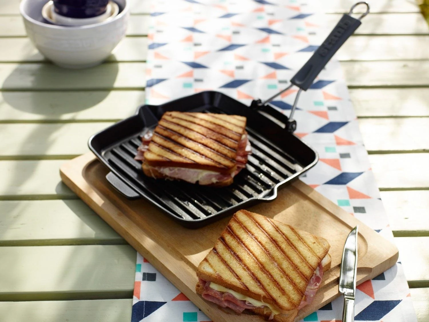 Staub Grill ketaus keptuvė, 24cm