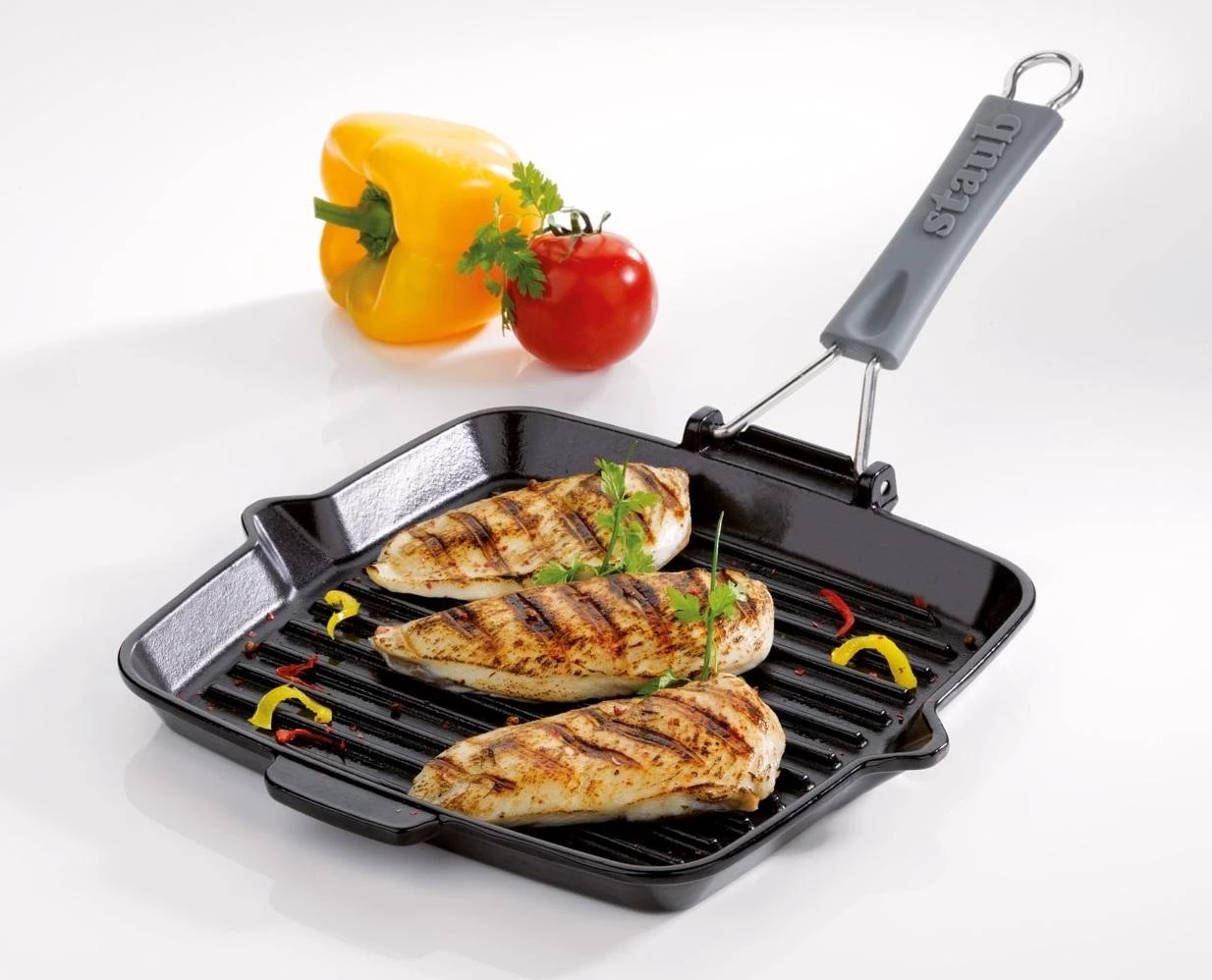 Staub Grill ketaus keptuvė, 24cm