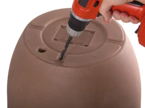 Nicoli ø40x35cm vazonas Hermes 40 rūdinto plieno spalvos aprašymas - Prekės nuotrauka