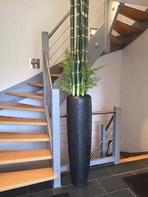 Fleur Ami Vokietija fleur ami Ø31x100cm vazonas New Loft Vase 100, juodas iron