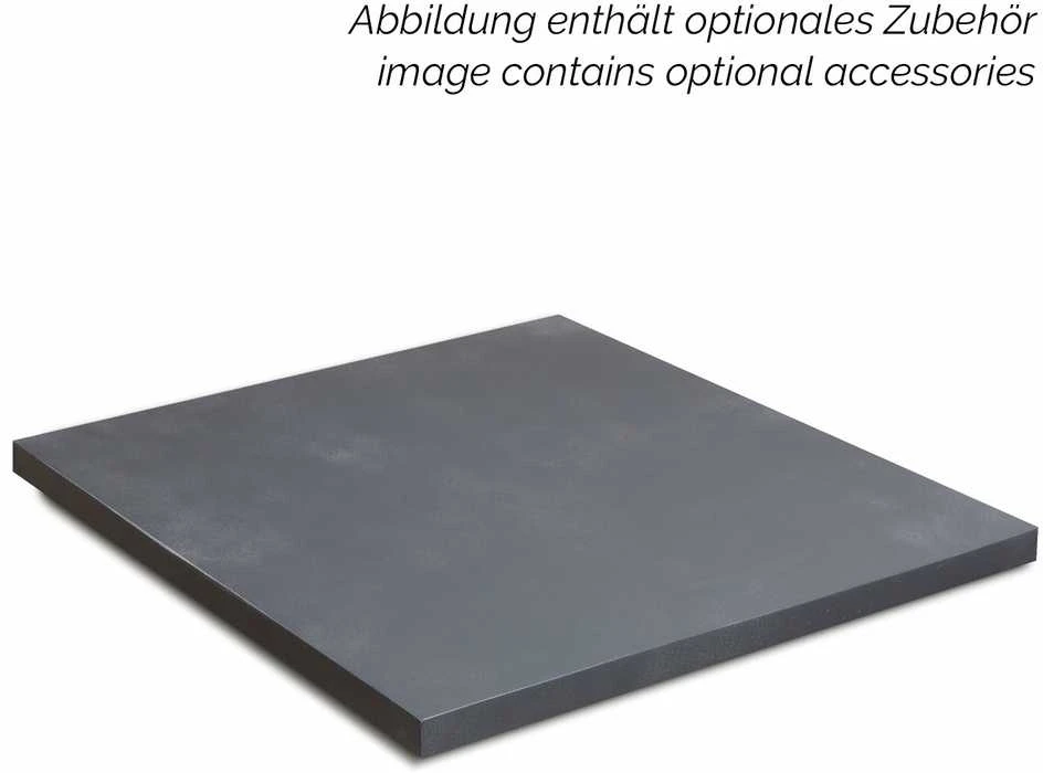 Fleur Ami Vokietija fleur ami 35x35x100cm vazonas Division Lite Column, concrete anthracite