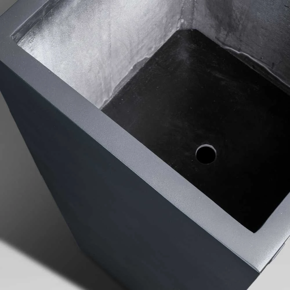 Fleur Ami Vokietija fleur ami 35x35x100cm vazonas Division Lite Column, concrete anthracite