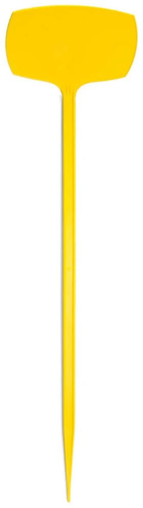 Nicoli 40cm žymekliai augalams, geltonos spalvos, 10vnt.