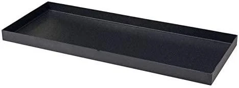 Teraplast Italija Teraplast 60x25x25cm pakabinamas lovelis su lėkštele KIT Schio Cassa 60, antracito spalvos
