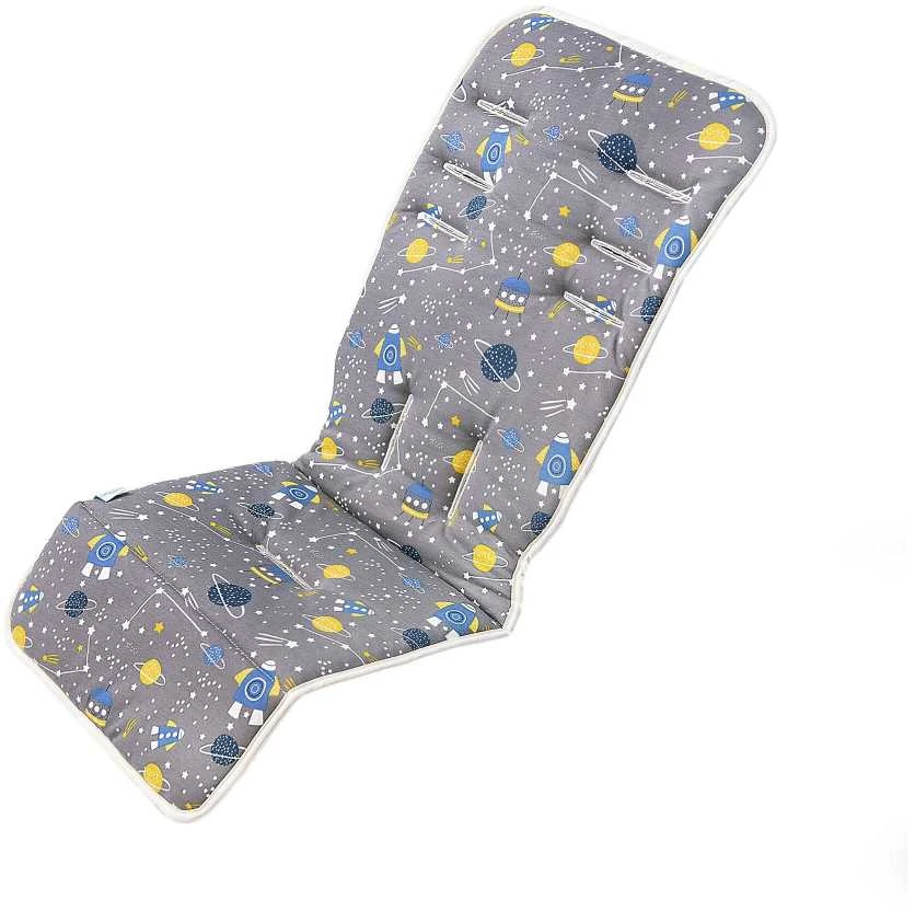 CebaBaby CebBaby įdėklas vežimėliui dvipusis 33x85 Candy Andy Cosmo