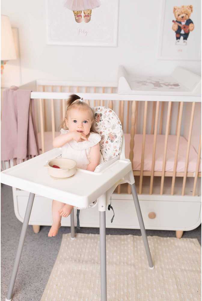 CebaBaby maitinimo kėdutės įdėklas 26x26x40 žąsys