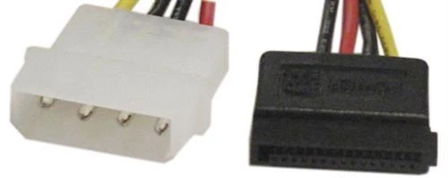 Inline Adapteris DELTACO 4 kontaktų, 15 kontaktų ATA / SATA-S