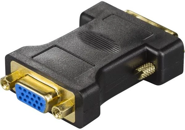 DVI-A į VGA adapteris su fiksavimo varžtais