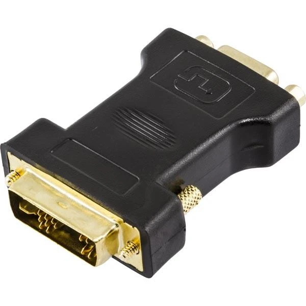 DVI-A vyr-VGA pat adapteris su auksinėmis jungtimis
