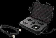 Deltaco HDMI-251 adapterių rinkinys lagamine