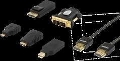 Adapteris DELTACO HDMI-251 jungčių rinkinys