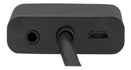 Deltaco HDMI į VGA adapterio jungtys