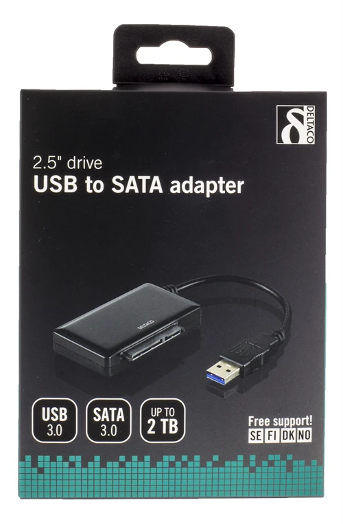 Adapteriai DELTACO USB 3.0 - SATA 6Gb / USB3-SATA6G2
