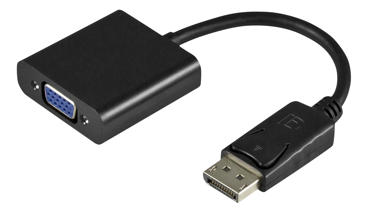 Deltaco DisplayPort į VGA adapteris