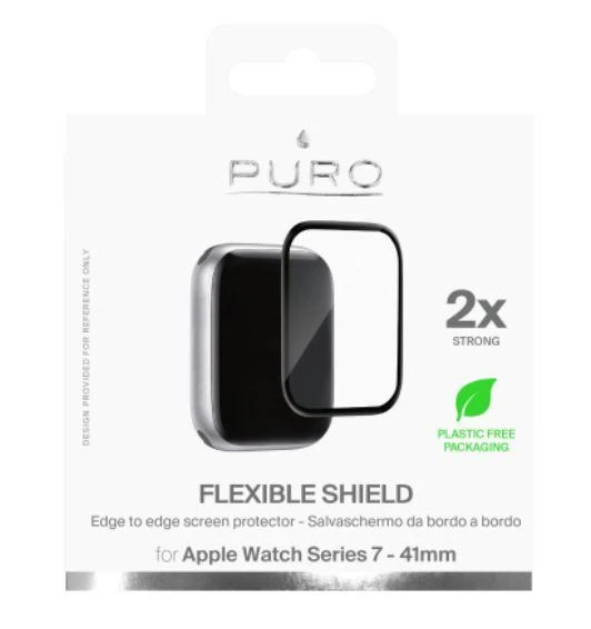 Apsauginis ekrano stiklas išmaniojo laikrodžio Apple Watch, 41mm