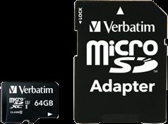 Atminties kortelė Micro SDXC 47042 Verbatim / V47042