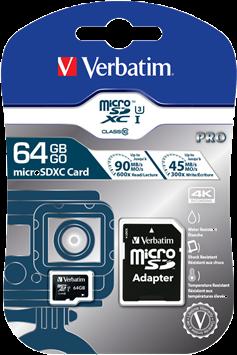 Atminties kortelė Micro SDXC 47042 Verbatim / V47042