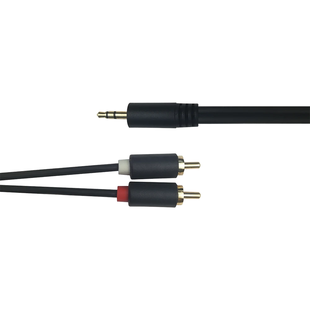 Deltaco 3.5mm į 2xRCA audio laidas