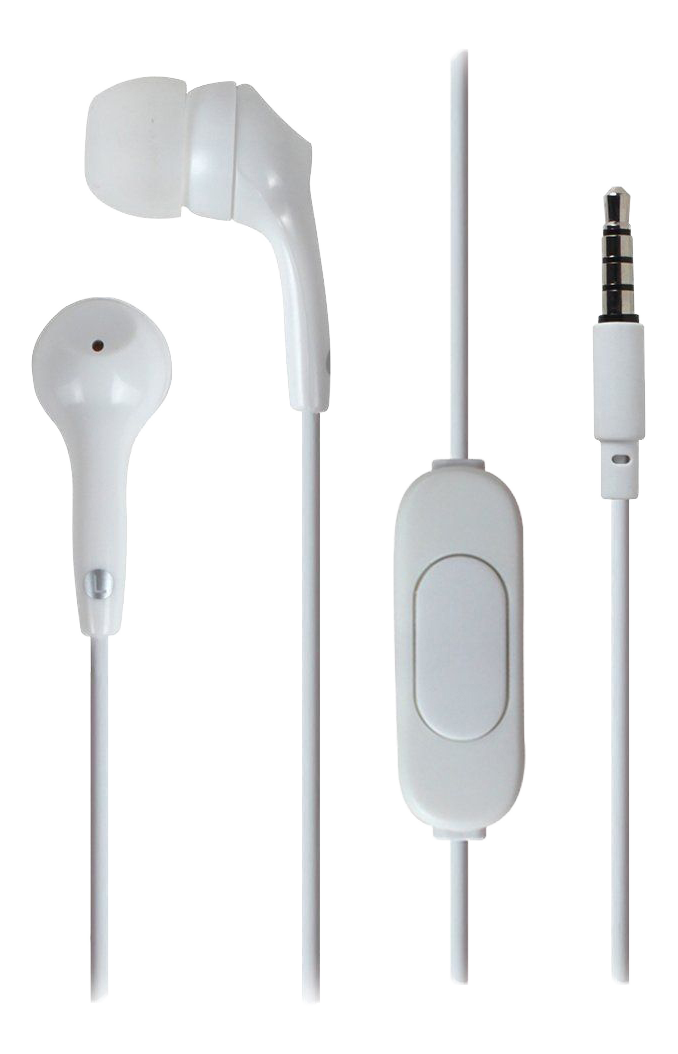 Ausinės į ausis Motorola laidinės, baltos / 114702