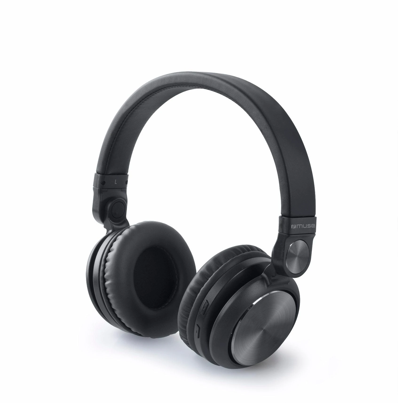 Belaidės ausinės Muse M-276BT, Juodos