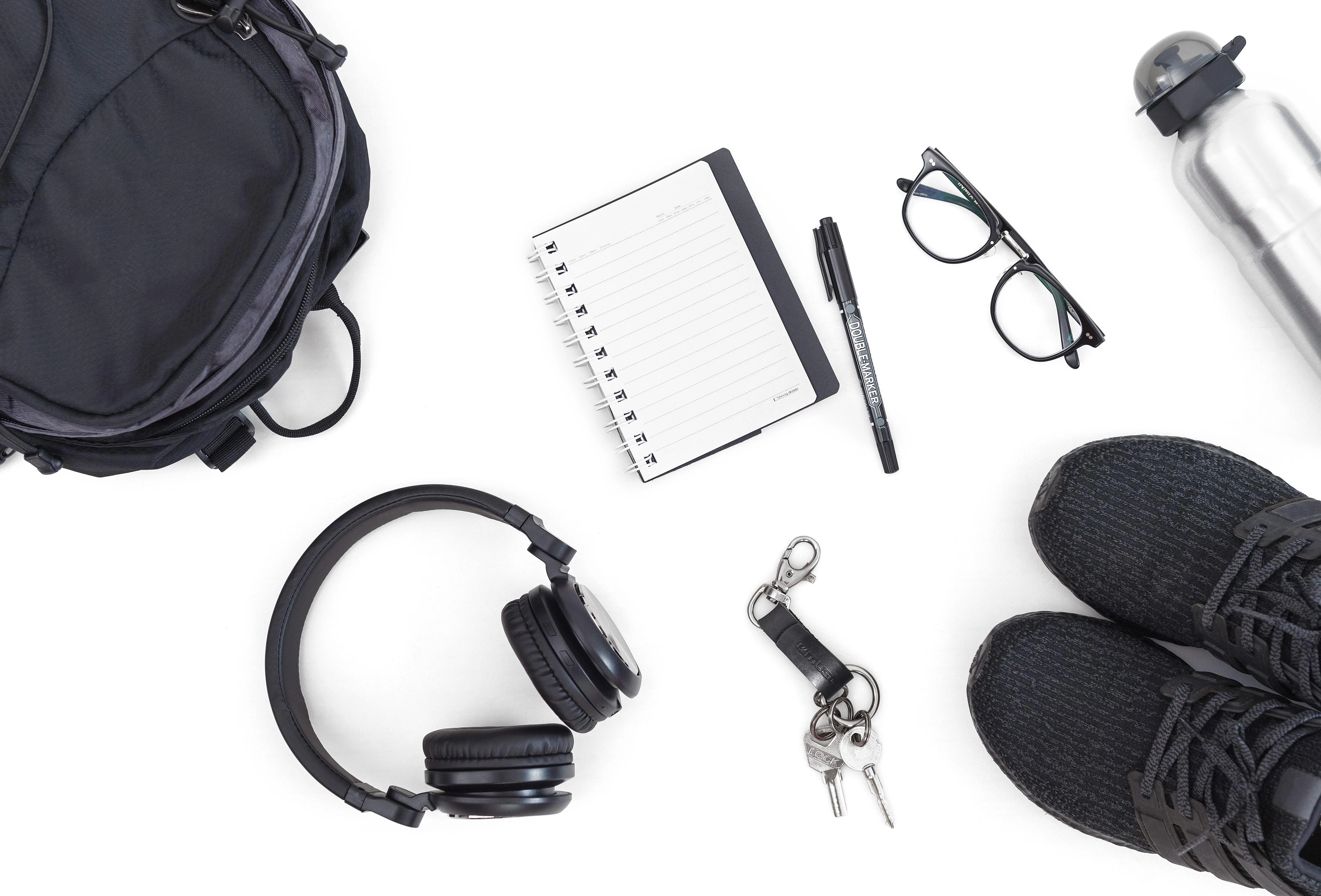 Belaidės ausinės Muse M-276BT, Juodos