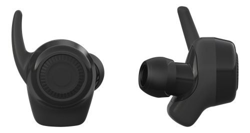 Belaidės ausinės Stretz TWS-112, 500 mAh, juodos