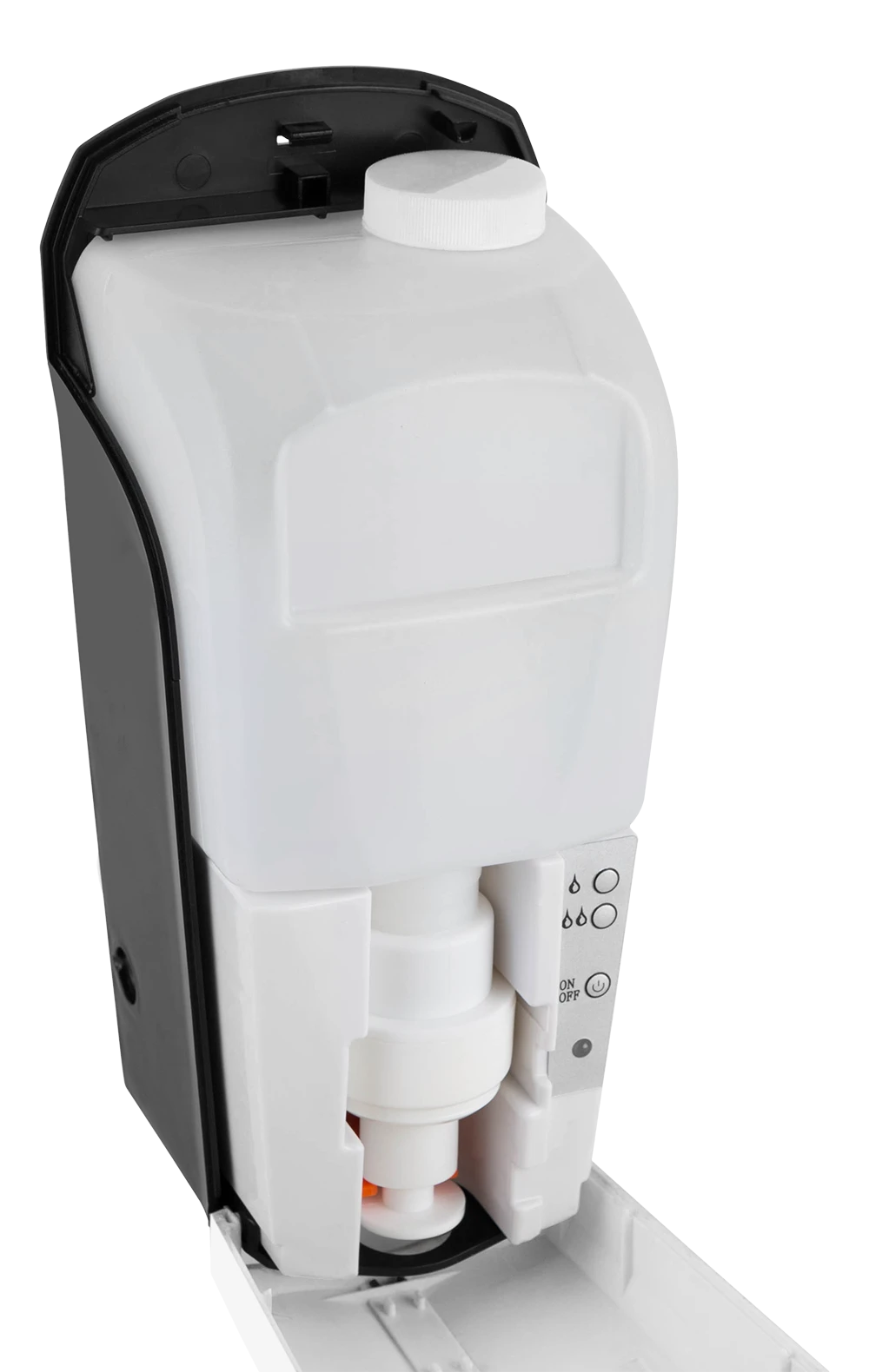 Automatinis antibakterinio skysčio dozatorius DELTACO OFFICE 1000 ml, baltas / DELO-0600