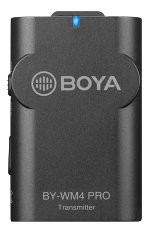 „BOYA BY-WM4 Pro-K4“, bevielio mikrofono sistema, skirta „iOS“ įrenginiams, 2,4 GHz, juoda / BOYA10162