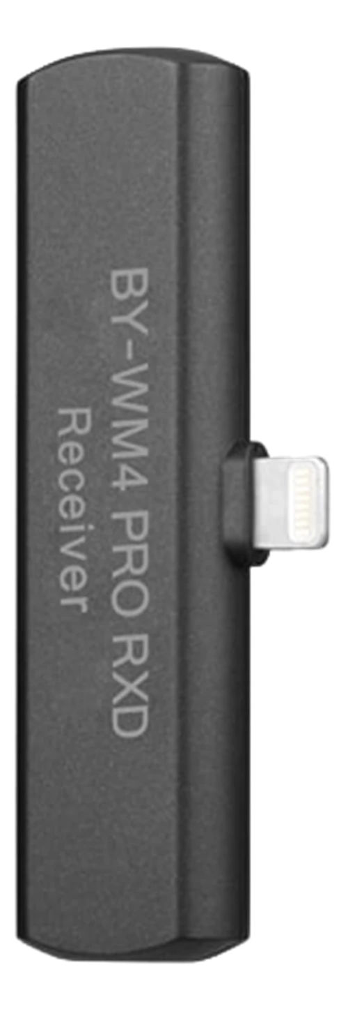 „BOYA BY-WM4 Pro-K4“, bevielio mikrofono sistema, skirta „iOS“ įrenginiams, 2,4 GHz, juoda / BOYA10162