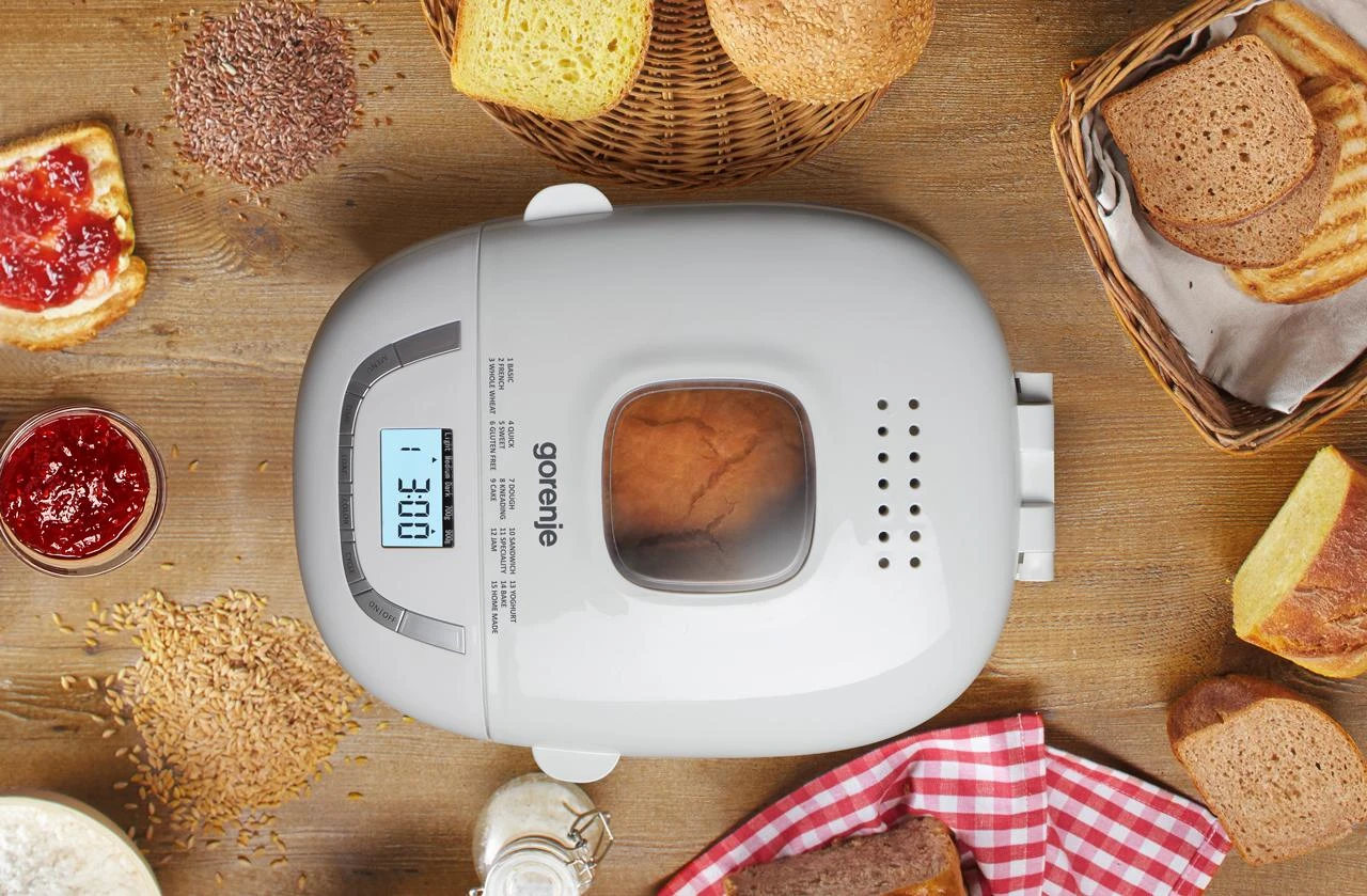 Duonkepė Gorenje Bread maker BM910WII, balta, 550 W
