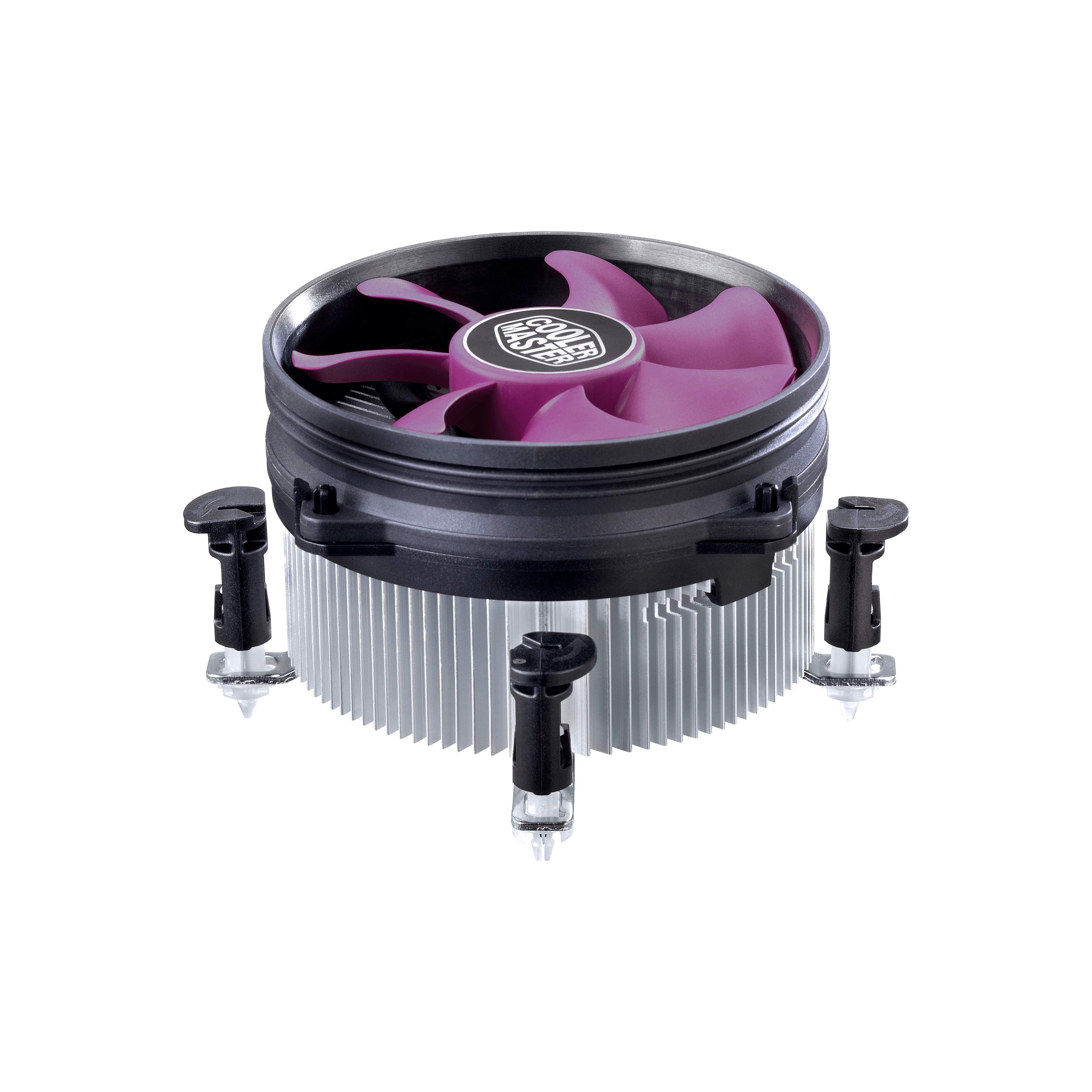Cooler Master X Dream i117 Procesorius Aušintuvas 9,5 cm Aliuminis, Violetinė