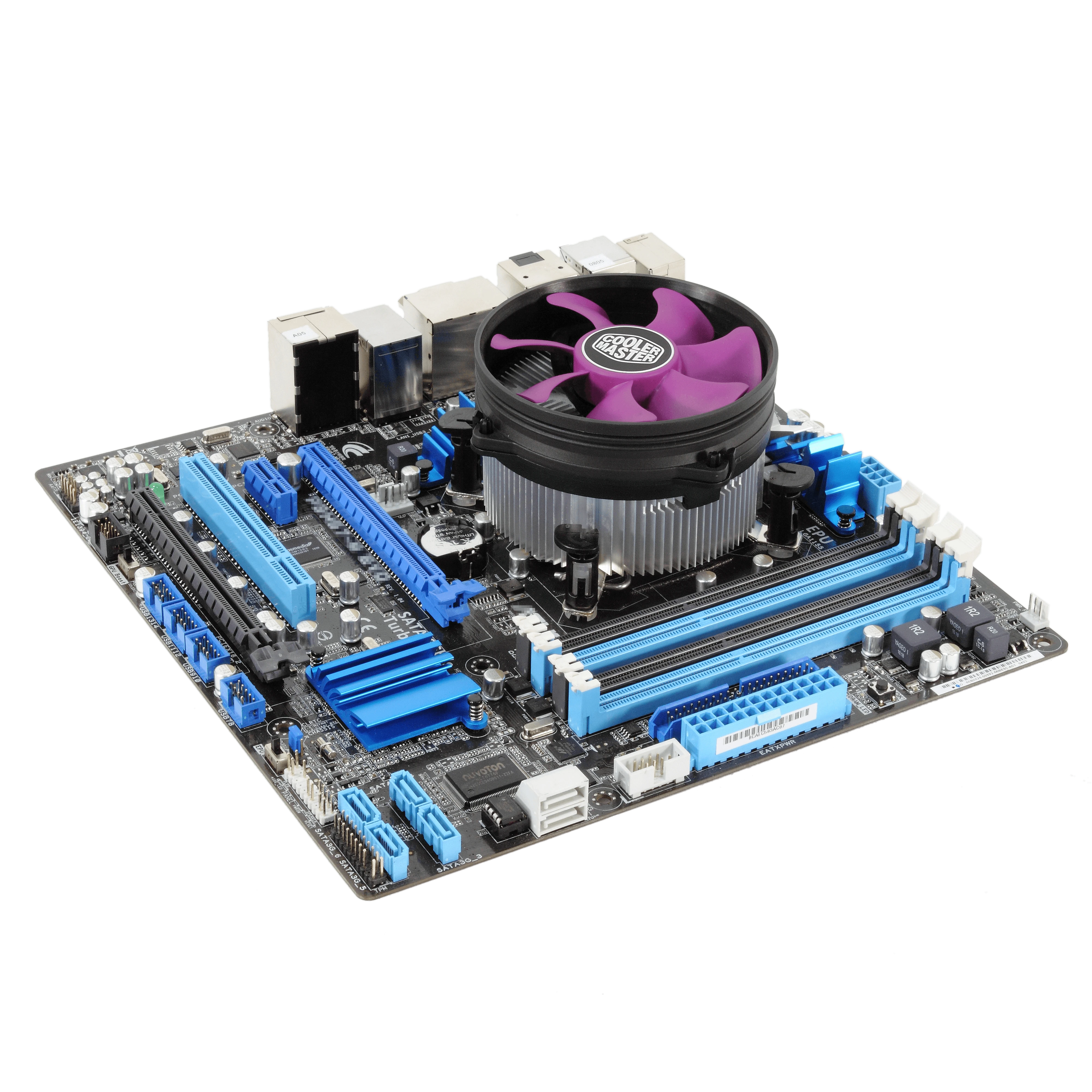 Cooler Master X Dream i117 Procesorius Aušintuvas 9,5 cm Aliuminis, Violetinė