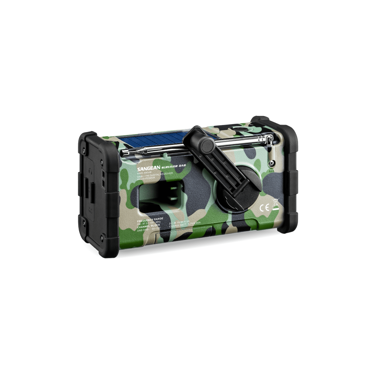 Daugiafunkcis radijas Sangean DAB+ / FM-RDS kamufliažinis / MMR-88 DAB+