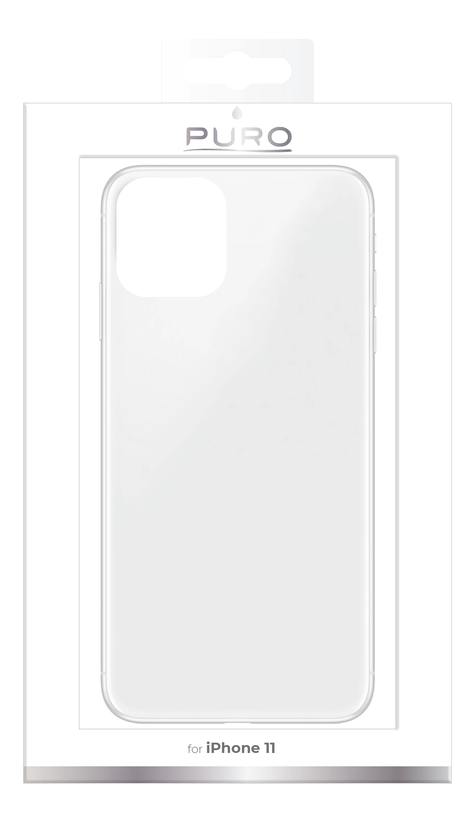 Dėklas Puro 0.3 Nude skirtas iPhone 11, skaidrus / IPCX611903NUDETR / 150708