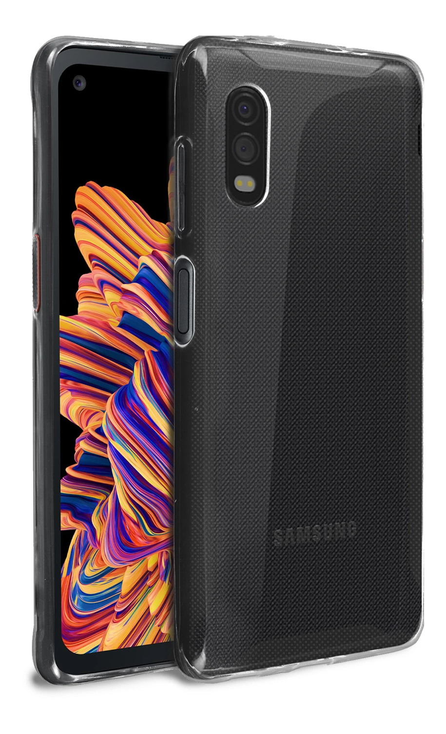 Dėklas Puro, skirtas Samsung Galaxy Xcover Pro 6.3, skaidrus