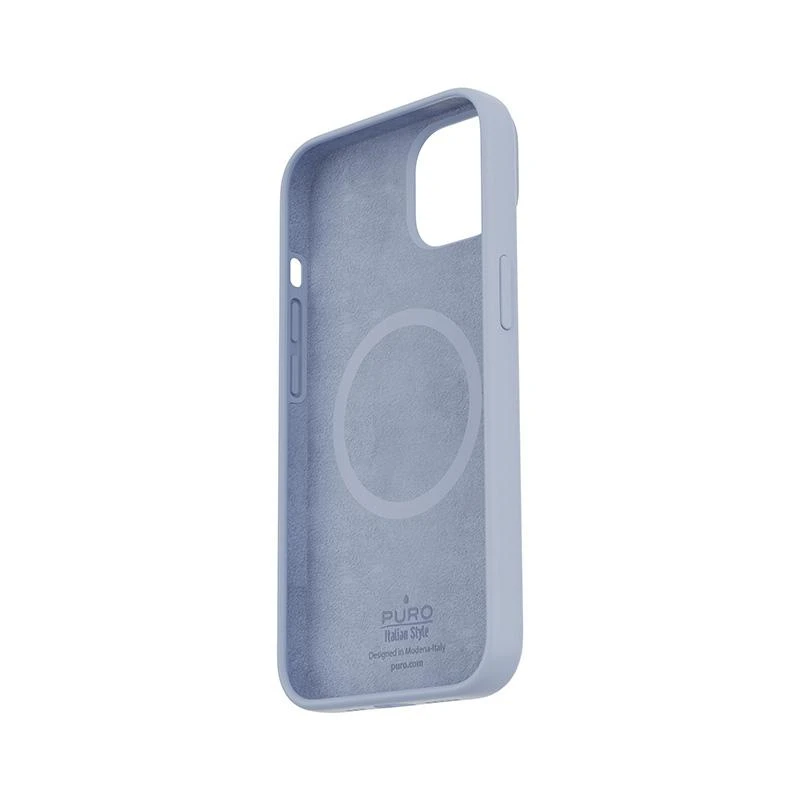 PURO ICON MAG MagSafe dėklas skirtas Apple iPhone 14 Max, mėlynas