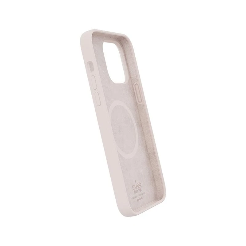 PURO ICON MAG MagSafe dėklas skirtas Apple iPhone 14 Pro, rožinis