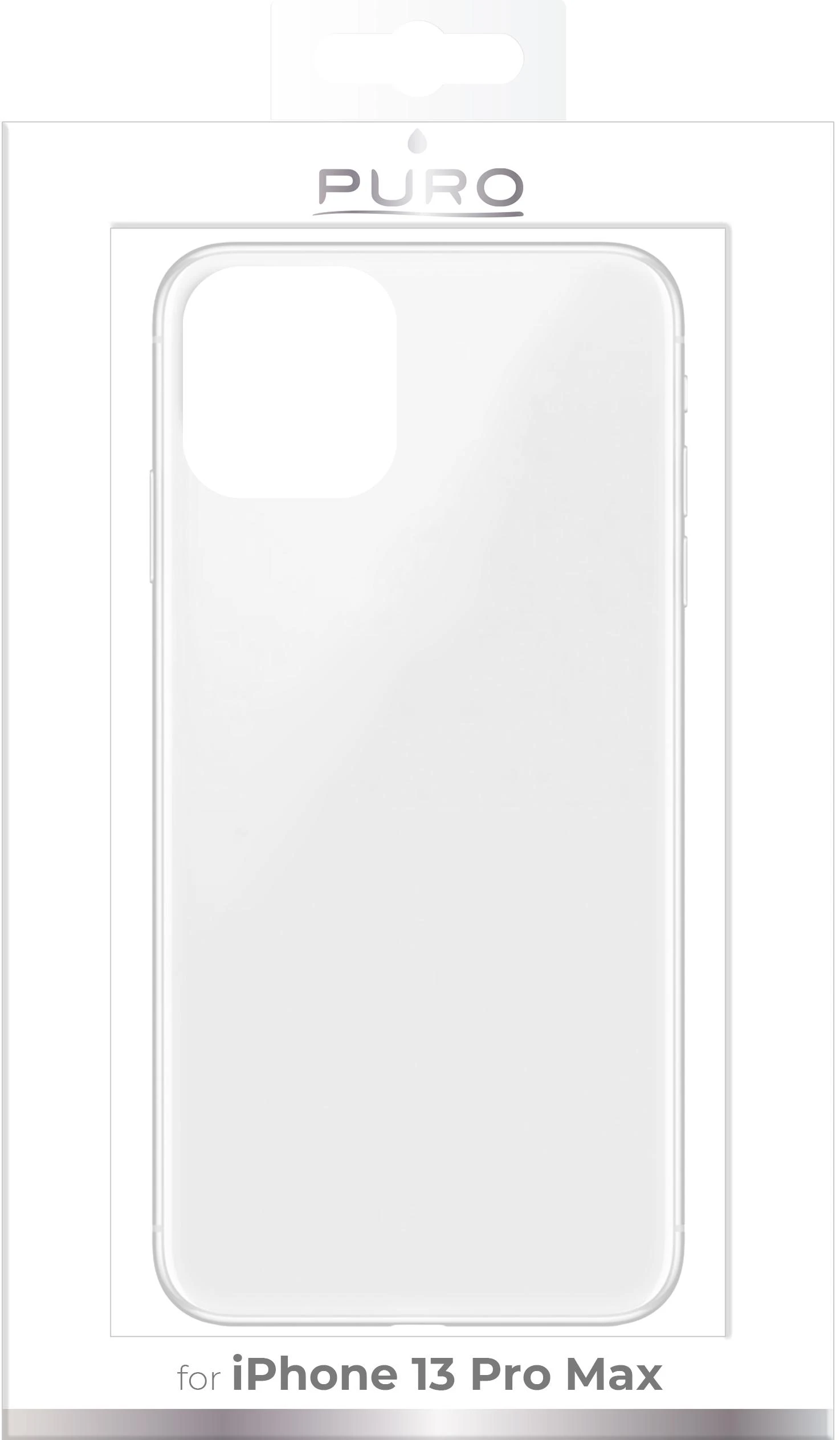 SBS Dėklas PURO skirtas iPhone 13 Pro Max, skaidrus / IPC136703NUDETR / 2830243