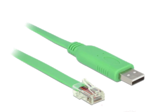 DELOCK Adapteris USB 2.0 Type-A prie Serial RS-232 RJ45 male / 62960
