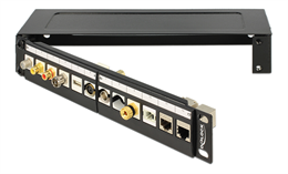 Delock Sieninis laikiklis 1U De-Lock / 43303