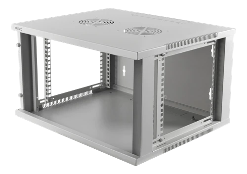 Ventiliatorius DELTACO 19 "spintelė, 6U, 540x450mm, 19-5406W