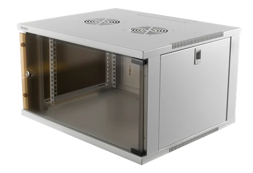 Ventiliatorius DELTACO 19 "spintelė, 6U, 540x450mm, 19-5406W