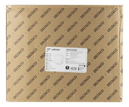 Maršrutizatorius DELTACO 19 "spintelė, 9U, 540x450mm, stiklinės durys 19-5409W